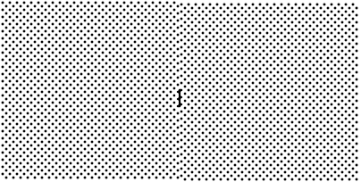 Смещенные штриховые узоры.